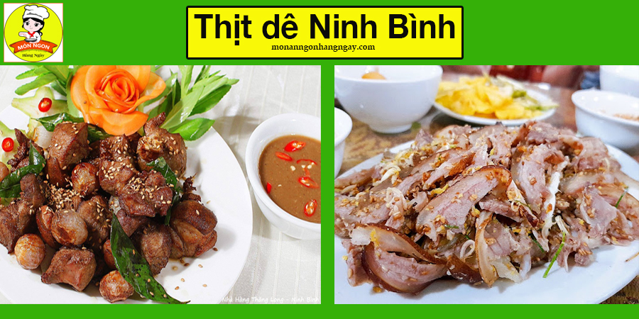 Hình ảnh món thịt dê đặc sản Ninh Bình trong Ẩm thực miền Bắc